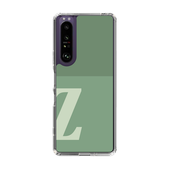 Slim Protection Case［ Original - initial two tone - Z green ］