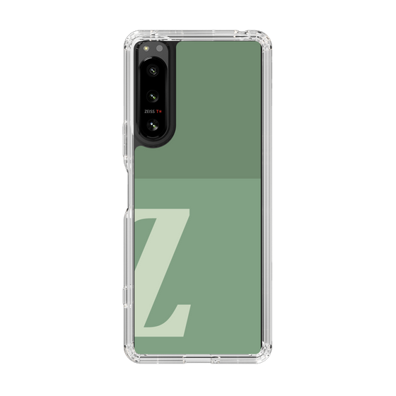 Slim Protection Case［ Original - initial two tone - Z green ］
