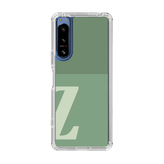 Slim Protection Case［ Original - initial two tone - Z green ］