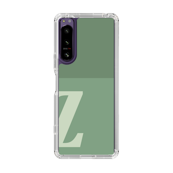 Slim Protection Case［ Original - initial two tone - Z green ］