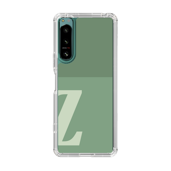 Slim Protection Case［ Original - initial two tone - Z green ］
