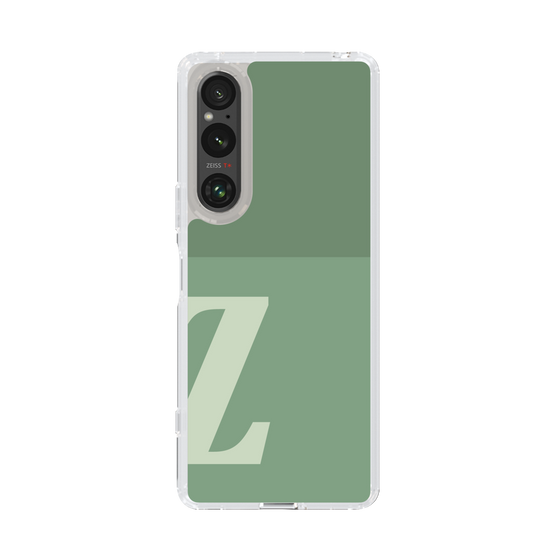 Slim Protection Case［ Original - initial two tone - Z green ］