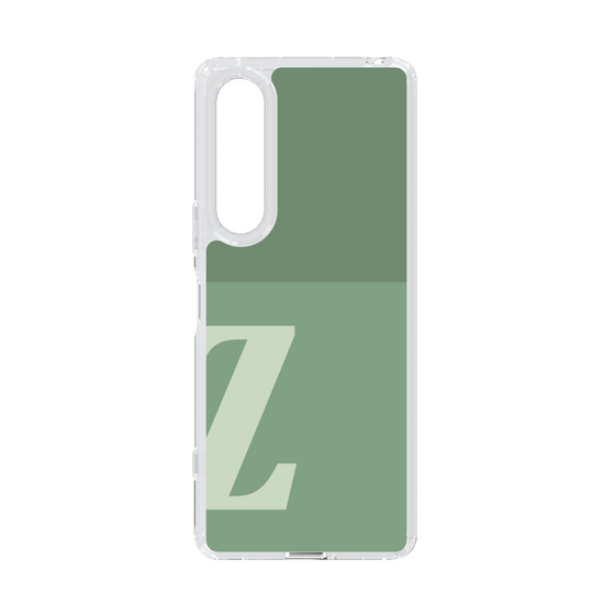 Slim Protection Case［ Original - initial two tone - Z green ］