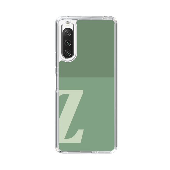 Slim Protection Case［ Original - initial two tone - Z green ］