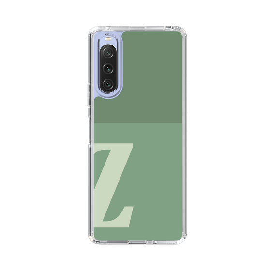 Slim Protection Case［ Original - initial two tone - Z green ］