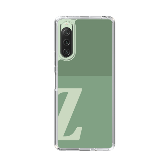 Slim Protection Case［ Original - initial two tone - Z green ］