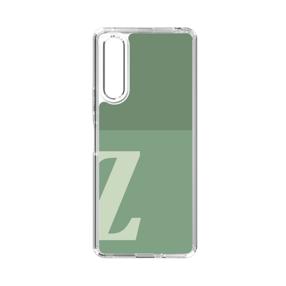 Slim Protection Case［ Original - initial two tone - Z green ］