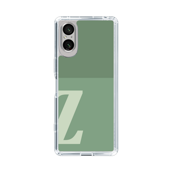 Slim Protection Case［ Original - initial two tone - Z green ］