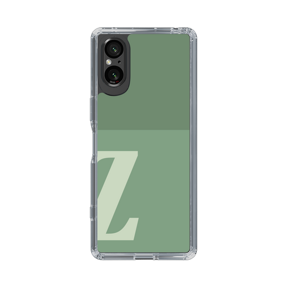 Slim Protection Case［ Original - initial two tone - Z green ］