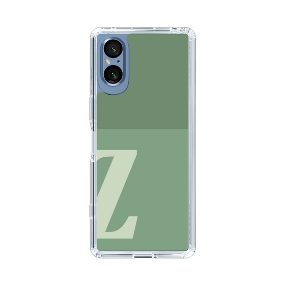 Slim Protection Case［ Original - initial two tone - Z green ］