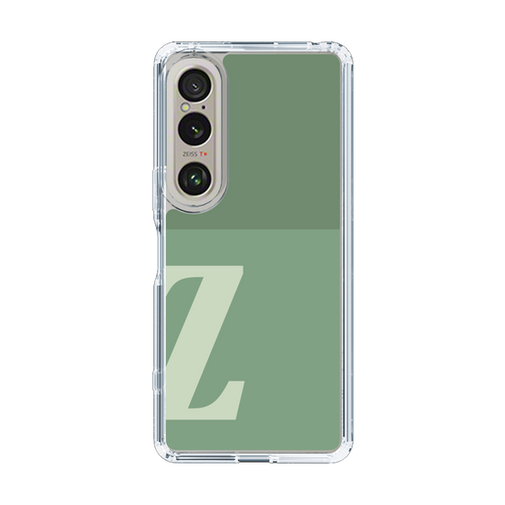 Slim Protection Case［ Original - initial two tone - Z green ］