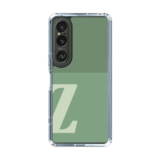 Slim Protection Case［ Original - initial two tone - Z green ］