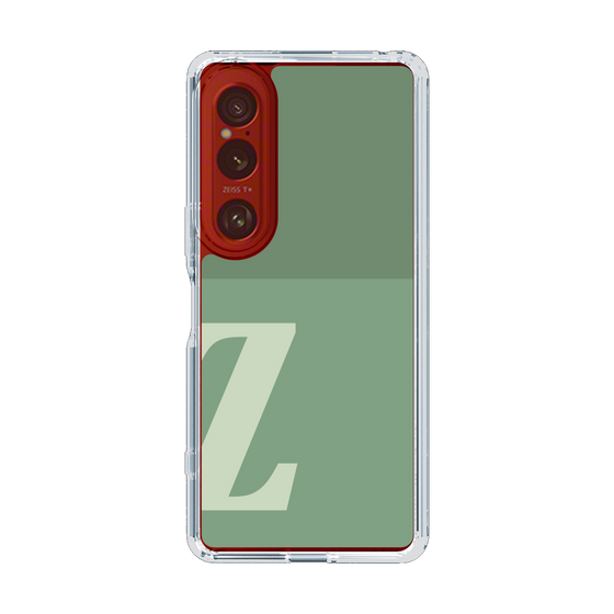 Slim Protection Case［ Original - initial two tone - Z green ］