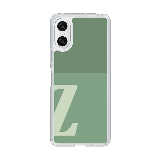 Slim Protection Case［ Original - initial two tone - Z green ］