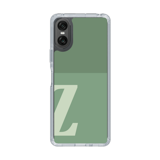 Slim Protection Case［ Original - initial two tone - Z green ］