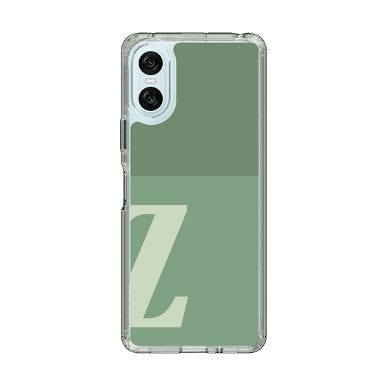 Slim Protection Case［ Original - initial two tone - Z green ］