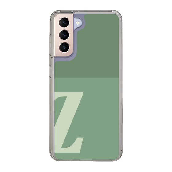 Slim Protection Case［ Original - initial two tone - Z green ］