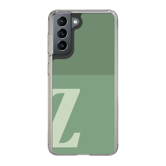 Slim Protection Case［ Original - initial two tone - Z green ］