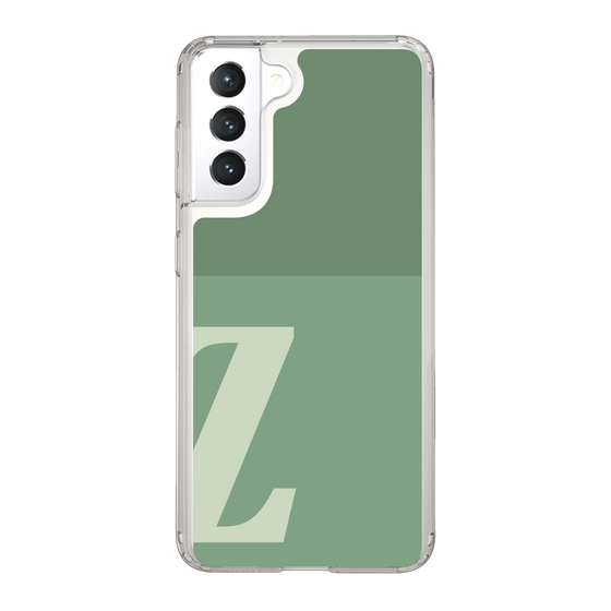 Slim Protection Case［ Original - initial two tone - Z green ］