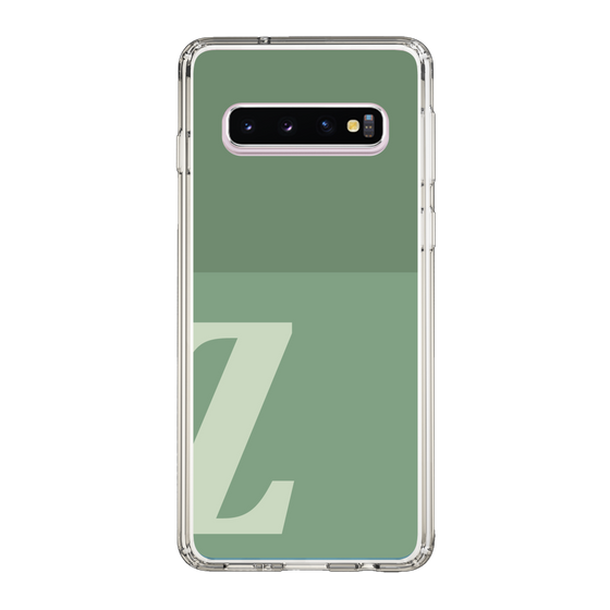 Slim Protection Case［ Original - initial two tone - Z green ］