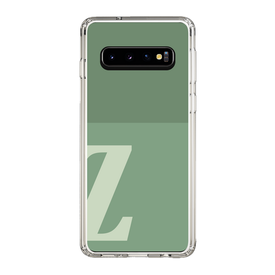 Slim Protection Case［ Original - initial two tone - Z green ］