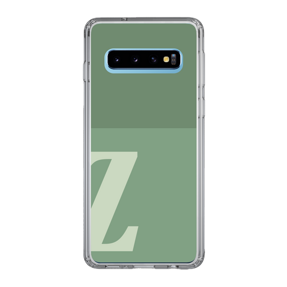 Slim Protection Case［ Original - initial two tone - Z green ］