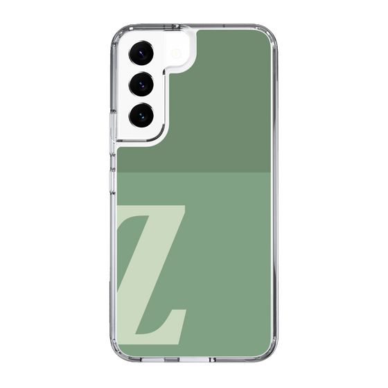 Slim Protection Case［ Original - initial two tone - Z green ］