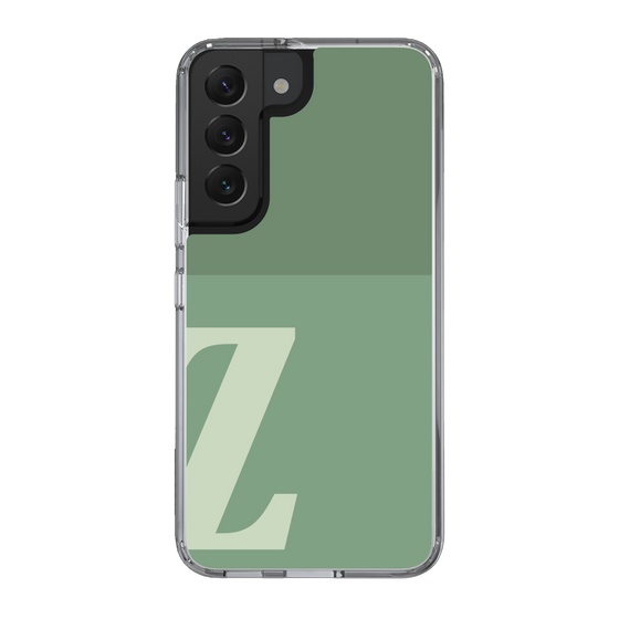 Slim Protection Case［ Original - initial two tone - Z green ］