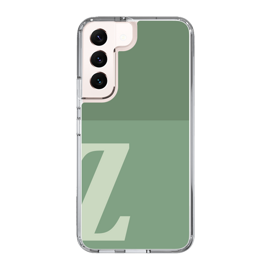 Slim Protection Case［ Original - initial two tone - Z green ］