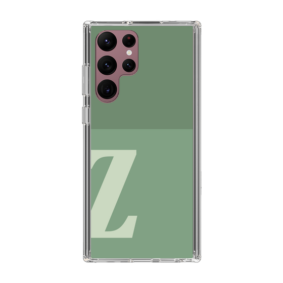 Slim Protection Case［ Original - initial two tone - Z green ］
