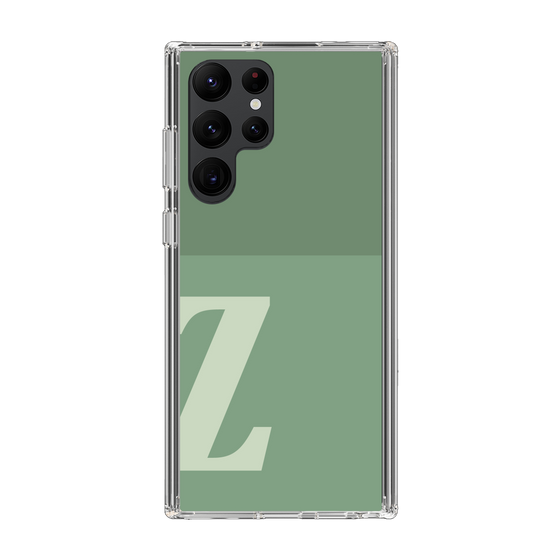 Slim Protection Case［ Original - initial two tone - Z green ］