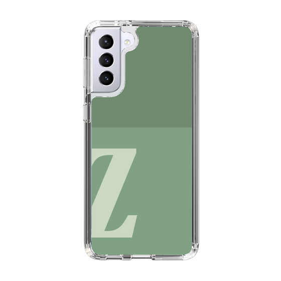 Slim Protection Case［ Original - initial two tone - Z green ］