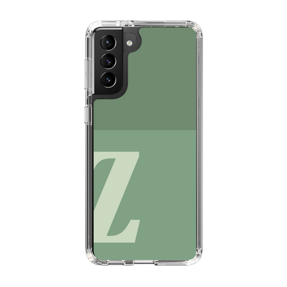 Slim Protection Case［ Original - initial two tone - Z green ］