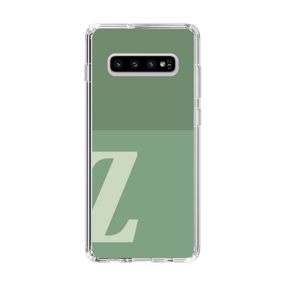 Slim Protection Case［ Original - initial two tone - Z green ］