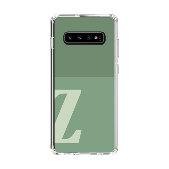 Slim Protection Case［ Original - initial two tone - Z green ］