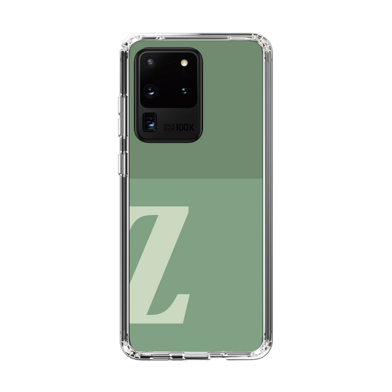 Slim Protection Case［ Original - initial two tone - Z green ］