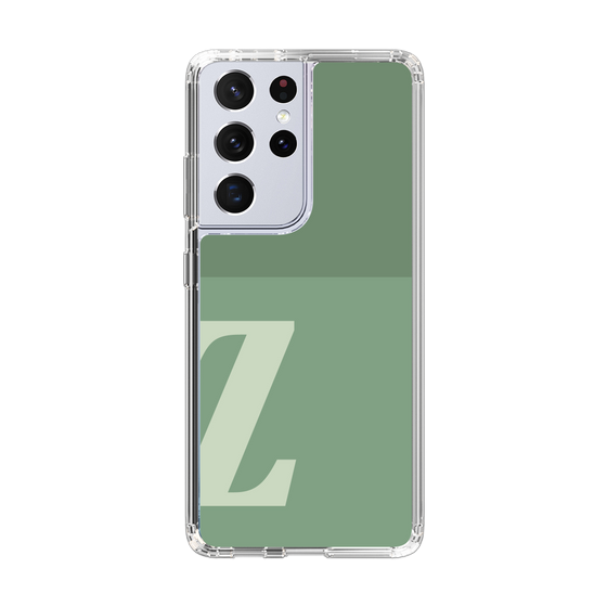 Slim Protection Case［ Original - initial two tone - Z green ］