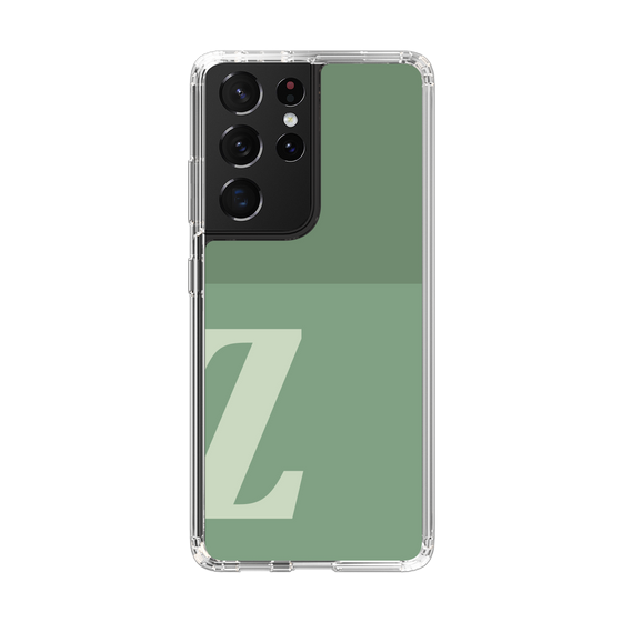 Slim Protection Case［ Original - initial two tone - Z green ］