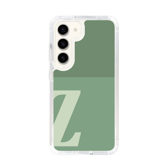 Slim Protection Case［ Original - initial two tone - Z green ］
