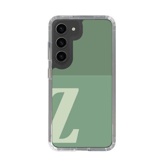 Slim Protection Case［ Original - initial two tone - Z green ］