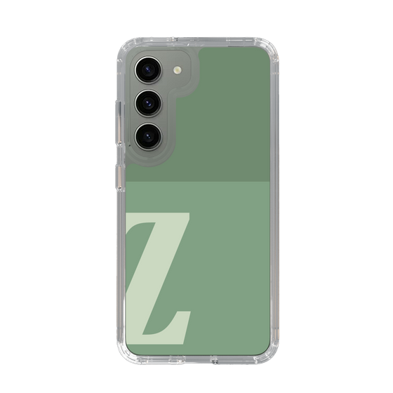 Slim Protection Case［ Original - initial two tone - Z green ］