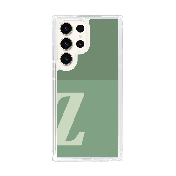 Slim Protection Case［ Original - initial two tone - Z green ］