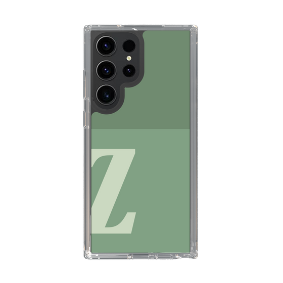 Slim Protection Case［ Original - initial two tone - Z green ］