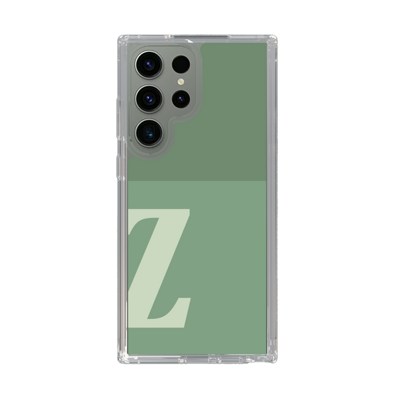Slim Protection Case［ Original - initial two tone - Z green ］