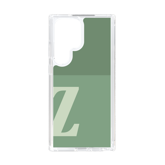 Slim Protection Case［ Original - initial two tone - Z green ］