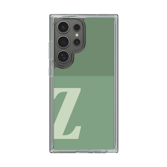 Slim Protection Case［ Original - initial two tone - Z green ］