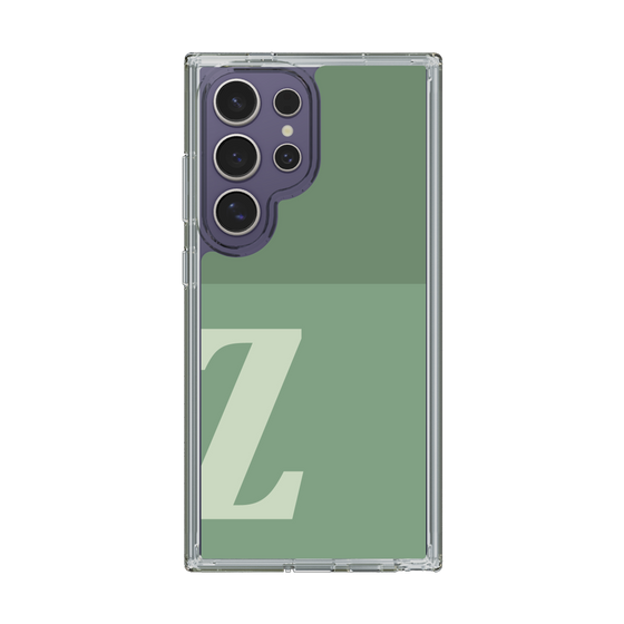 Slim Protection Case［ Original - initial two tone - Z green ］