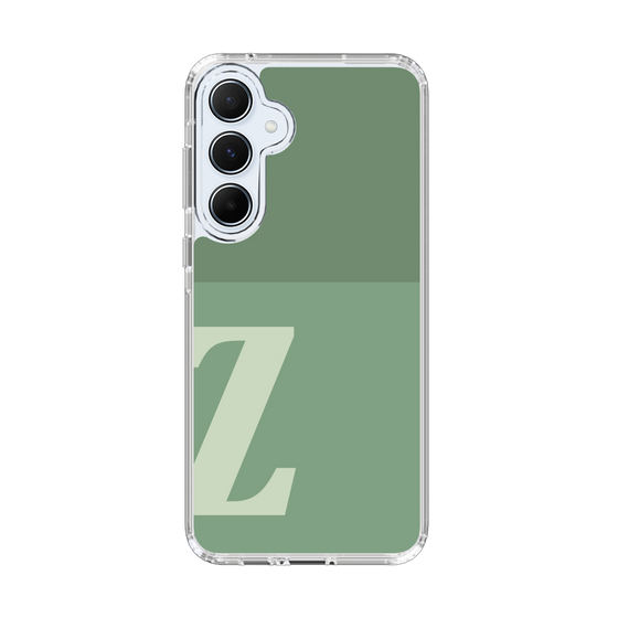 Slim Protection Case［ オリジナル - initial two tone - Z green ］