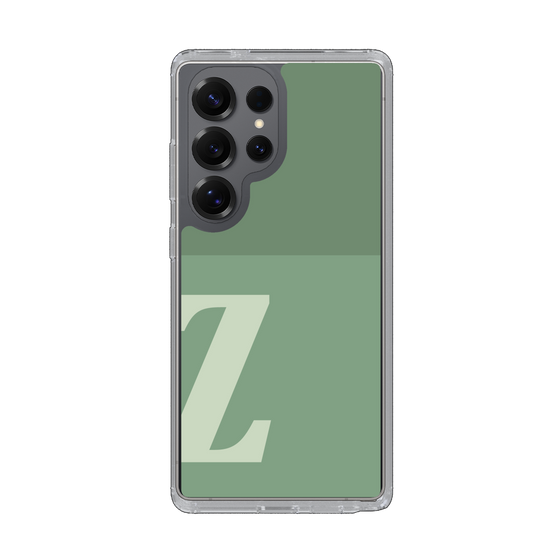 Slim Protection Case［ Original - initial two tone - Z green ］