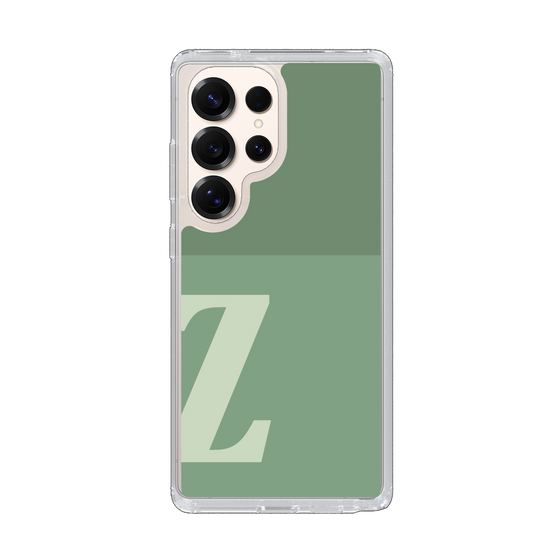 Slim Protection Case［ Original - initial two tone - Z green ］